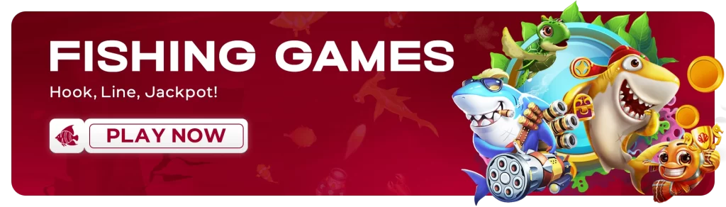 PHPJJ fishing game lobby interface featuring colorful underwater themes and interactive gameplay